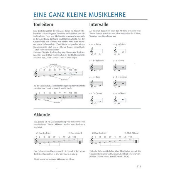 Schott Gitarre Spielen Hobby 1