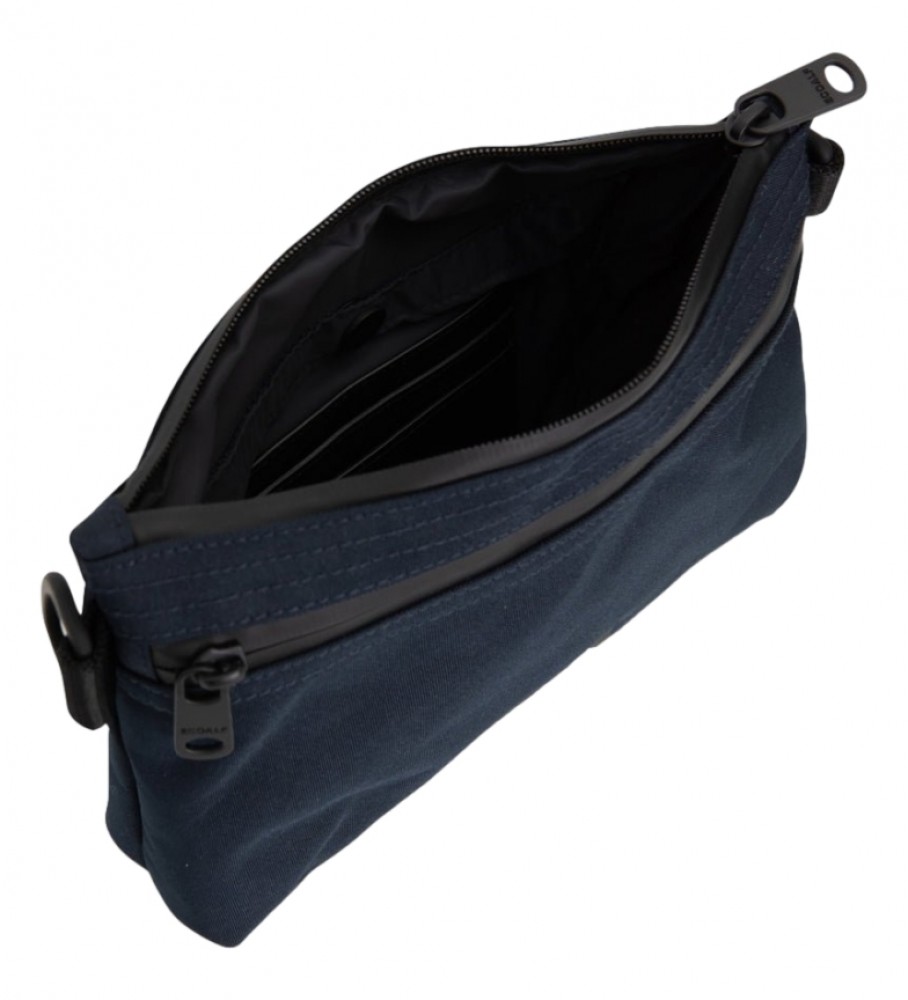 Bolsa ECOALF Navy Lupitaalf com zíper duplo