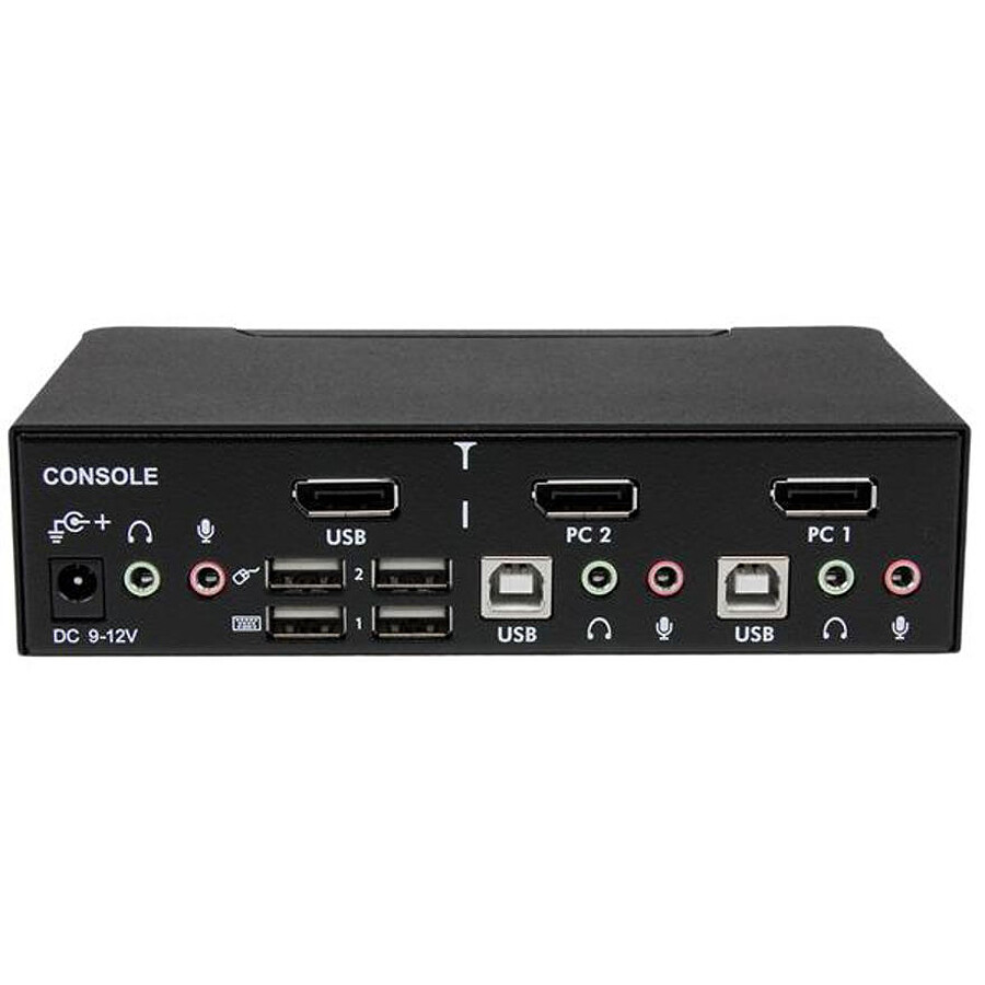 StarTech.com Commutateur KVM 2 Ports DisplayPort et USB