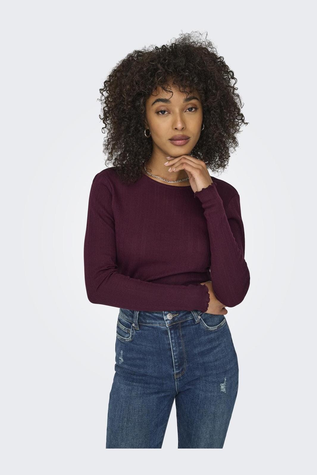 Only Onlcarlotta L/S Top 4572542 winetasting
