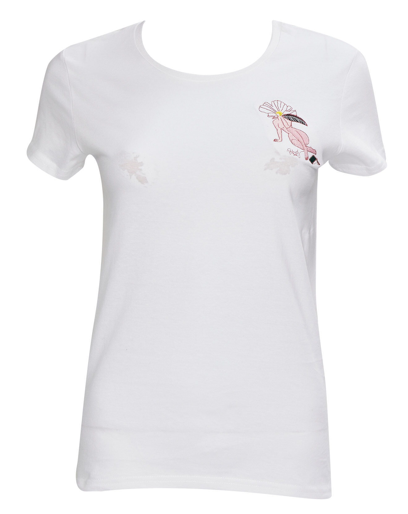 Mellow Yellow T-Shirt Fleur blanc
