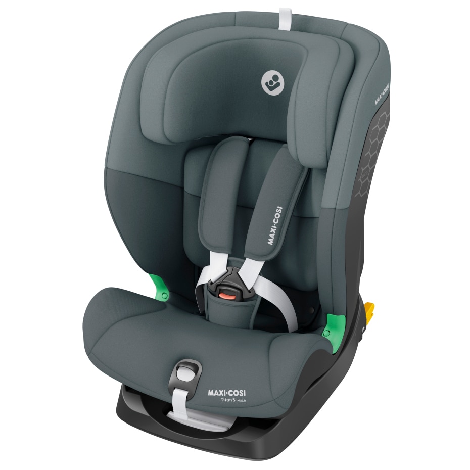 Titan S i-Size 15 M - 12 Y  76 - 150 cm  9 - 36 kg    Mehrere Liegepositionen |    G-CELL Seitenaufprallschutz |    5-Punkt-Sicherheitsgurt |