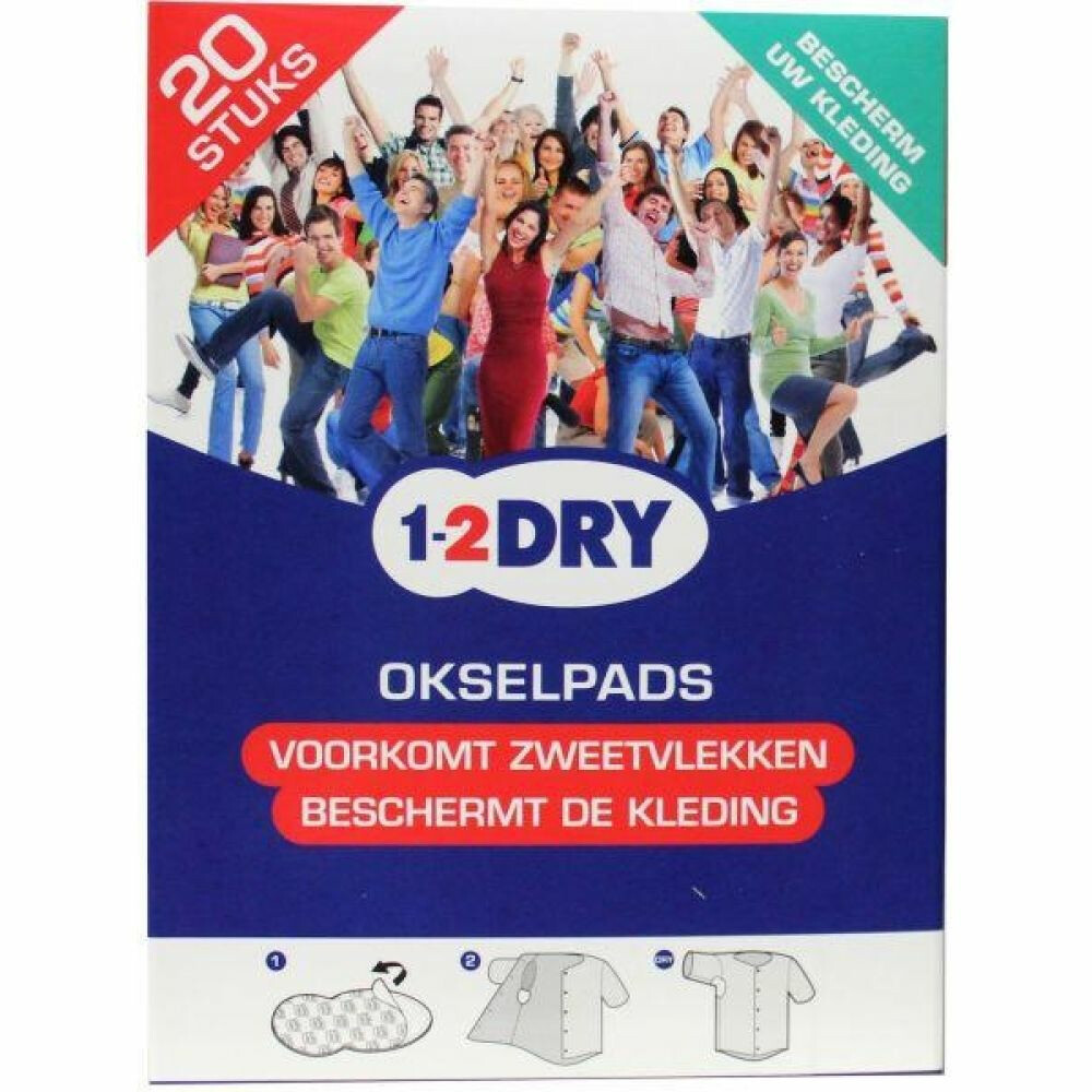 1-2Dry Okselpads Medium20 stuks