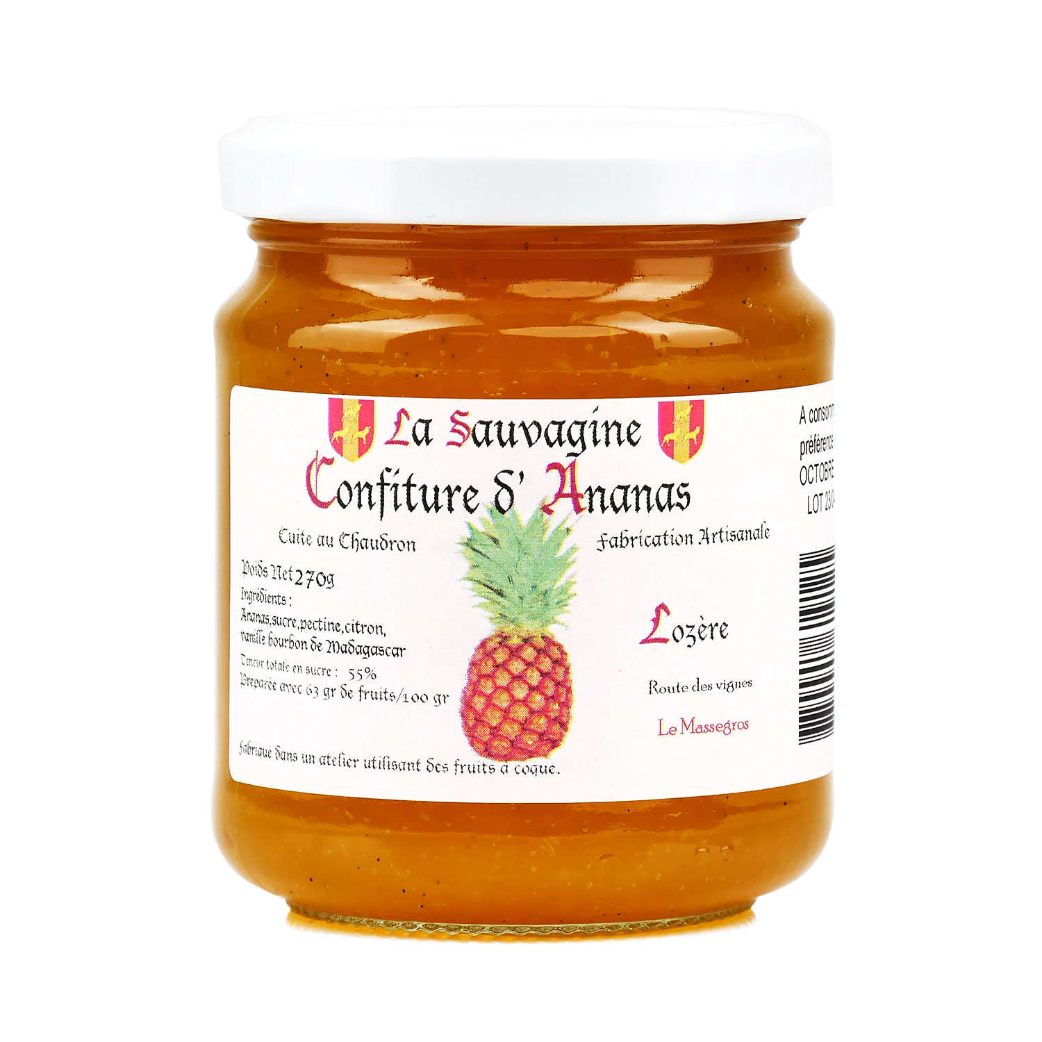 Confiture d'Ananas