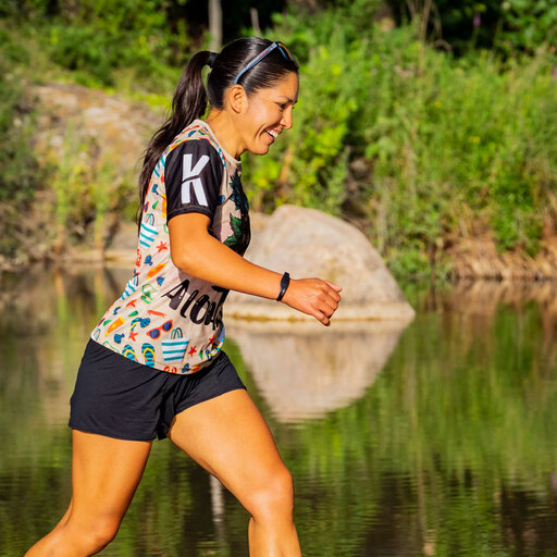 Camiseta de corrida Kamuabu #aloha Sandbeach