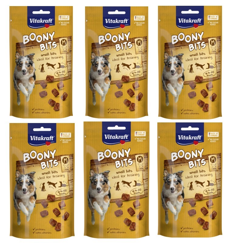 Vitakraft - Boony Bits Medium 6 x 120gr