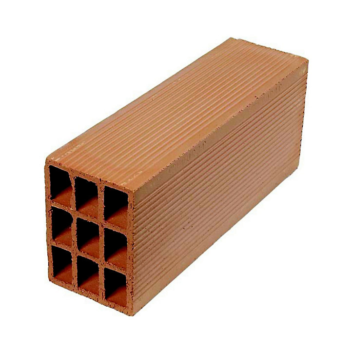 Brique creuse pour murs porteurs 15 x 20 x 50 cm