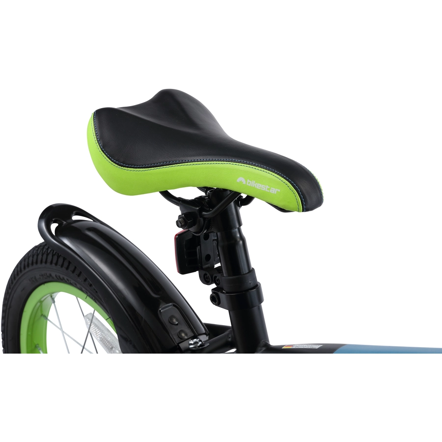 Bikestar Kinderrad 14 Zoll Urban Jungle schwarz, grün