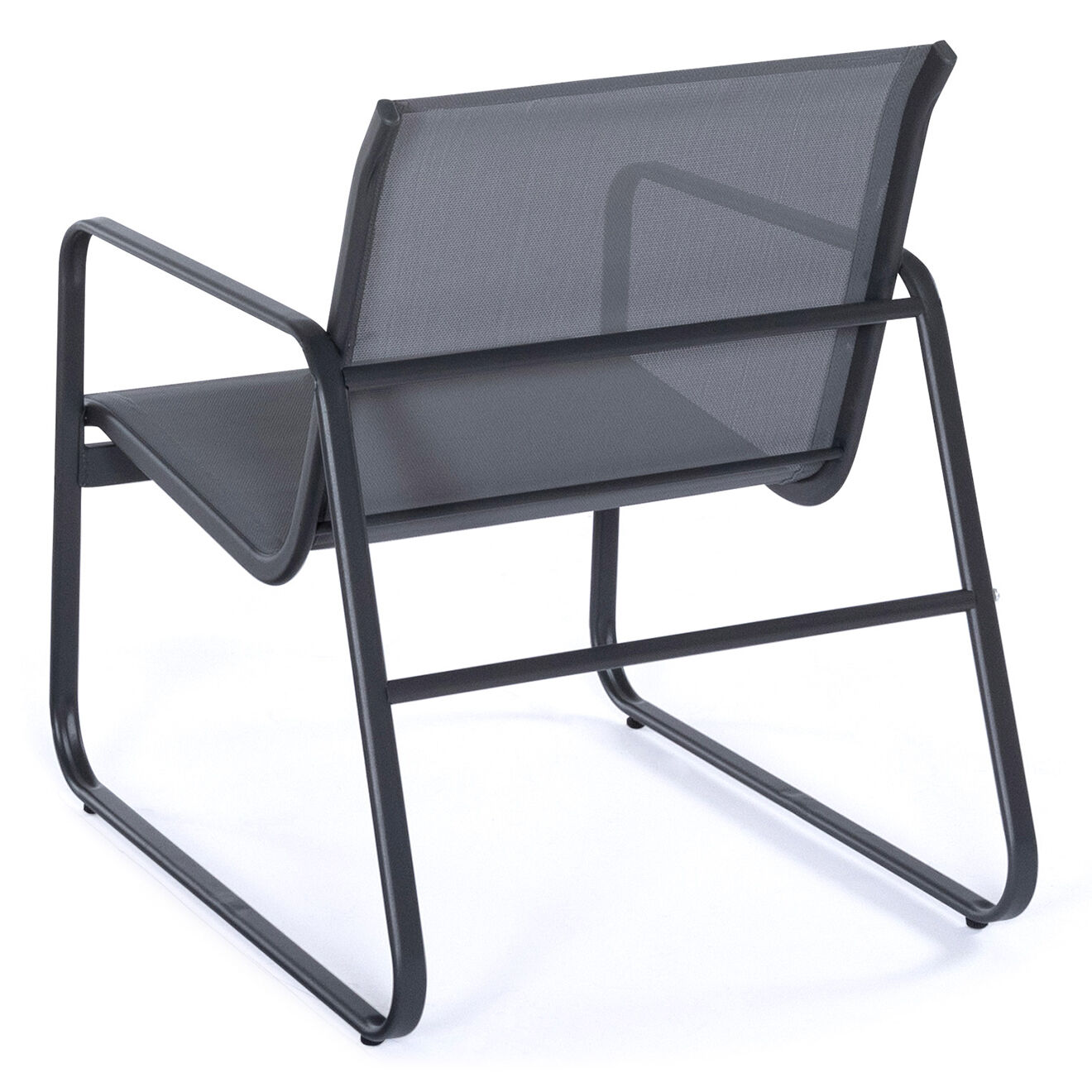 Pratik Garden Salon de jardin 4 places gris