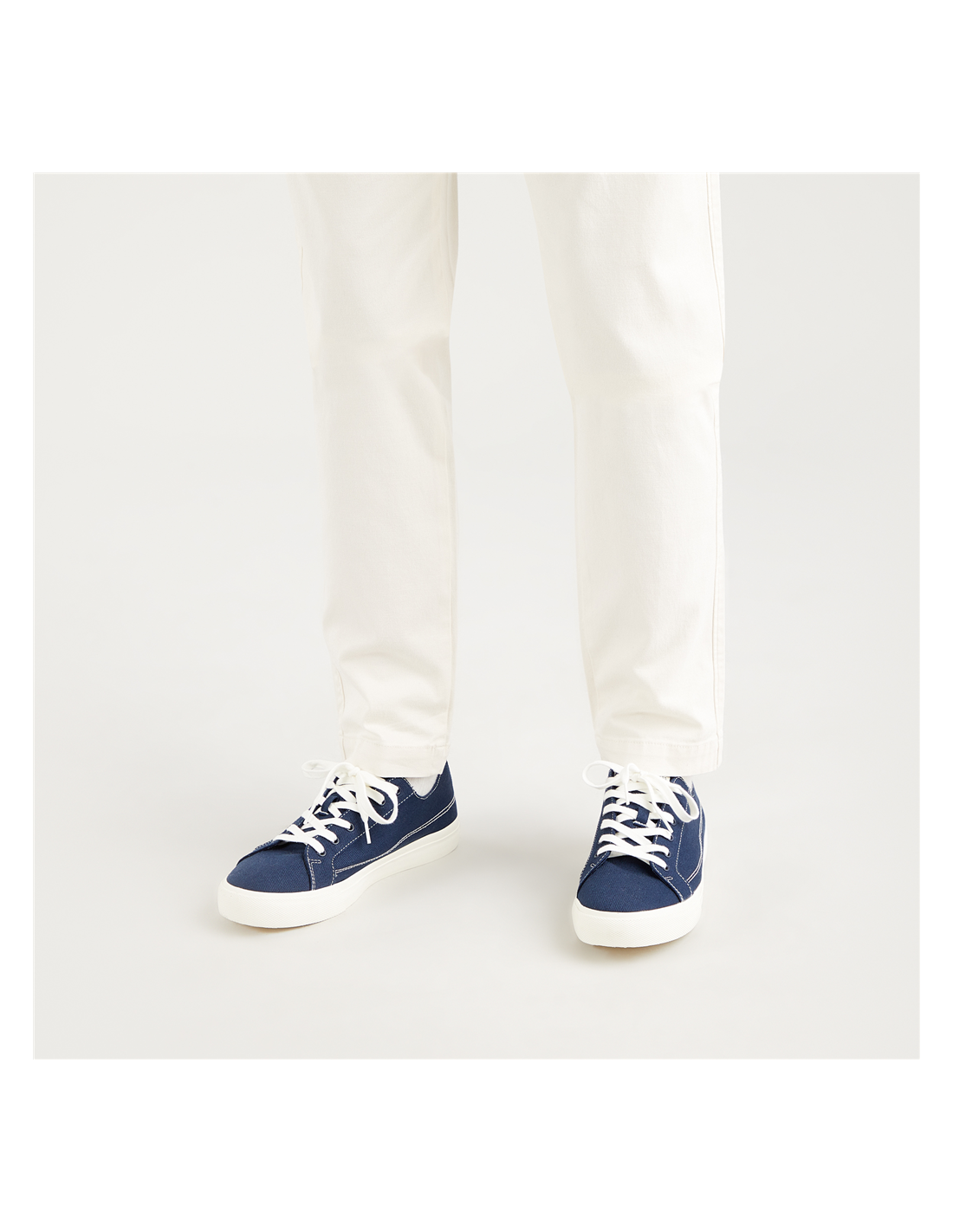 levi's baskets de ville homme decon lace bleu/blanc