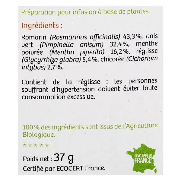 Vitavea - BioNutrisanté - Infusion Foie et intestin - 20 sachets