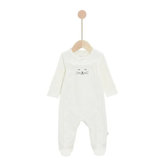 Pyjama   Écru Poudre        de               P'tit bisou