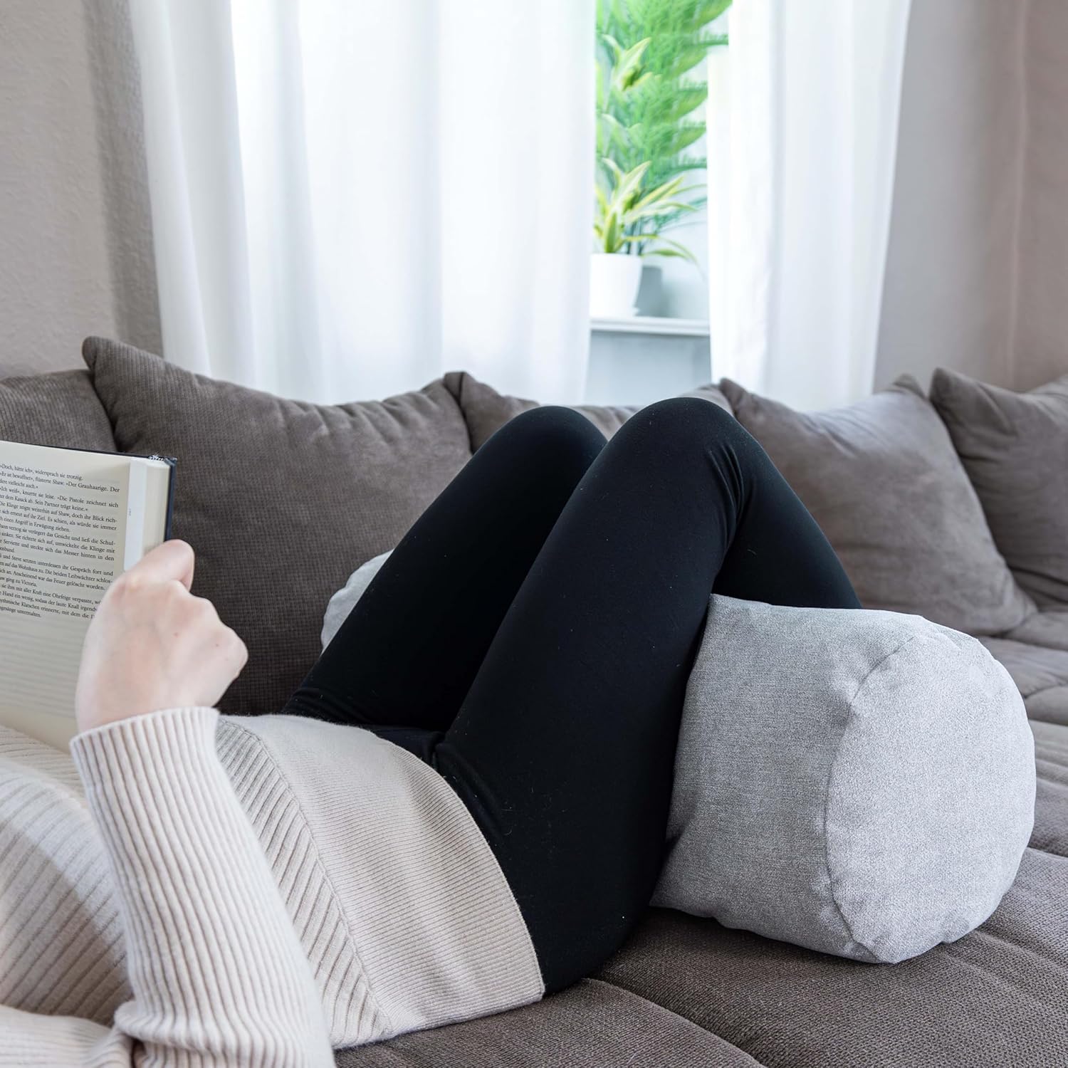 Nackenrolle Cozy Home XXL grau