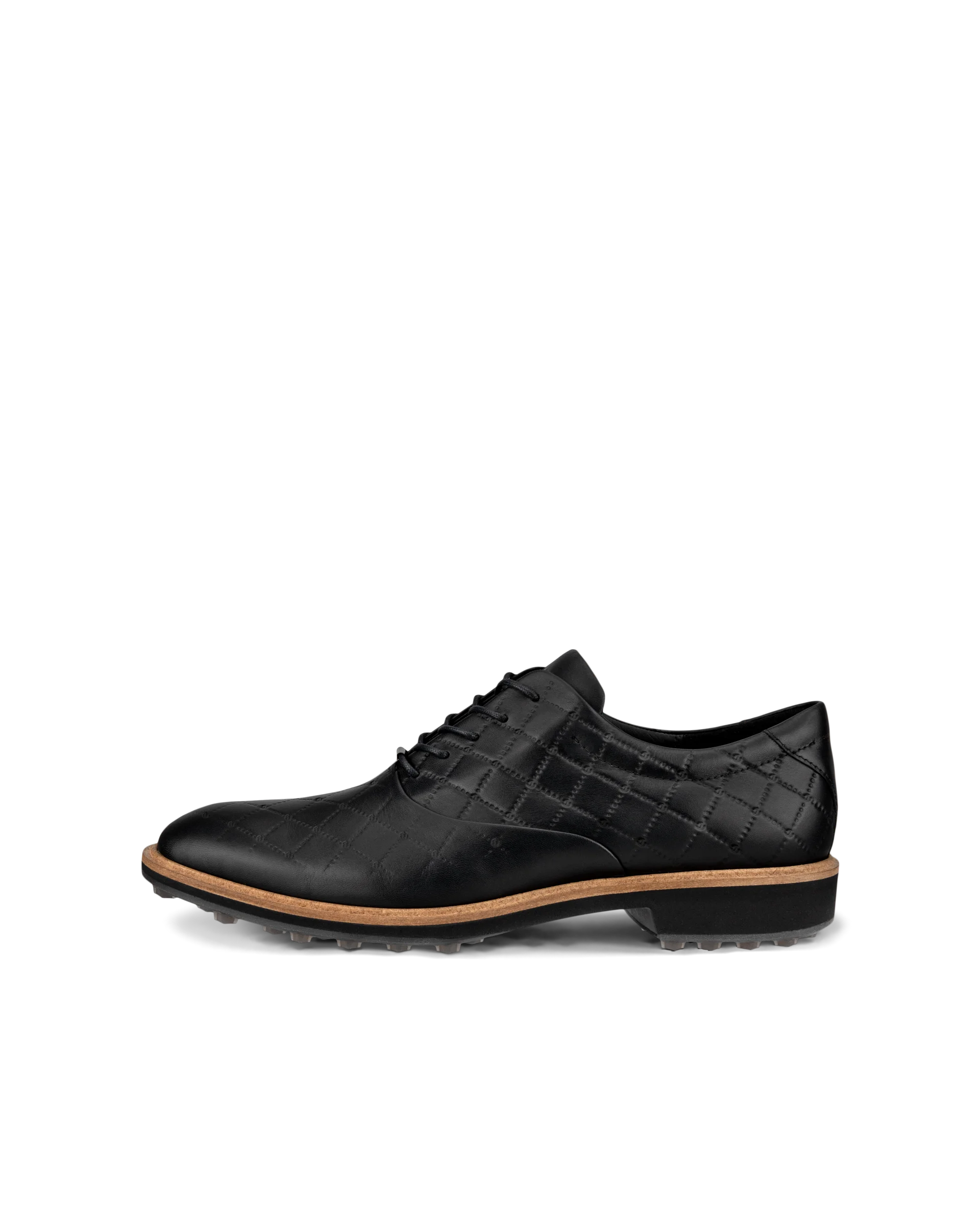 ECCO M GOLF CLASSIC HYBRID Herren Golfschuh aus Leder Schwarz