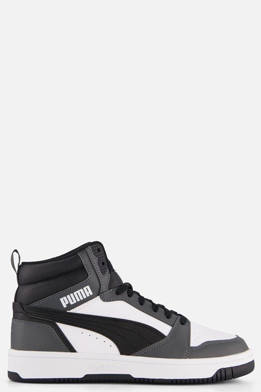 Puma Rebound v6 Sneakers grijs Imitatieleer