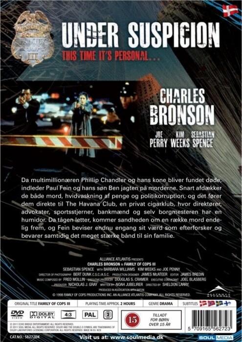 Family Of Cops 3 - Under Suspicion - DVD