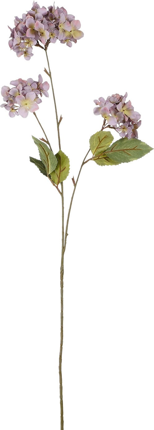 Mica Decorations kunstbloem Hortensia roze 85 cm