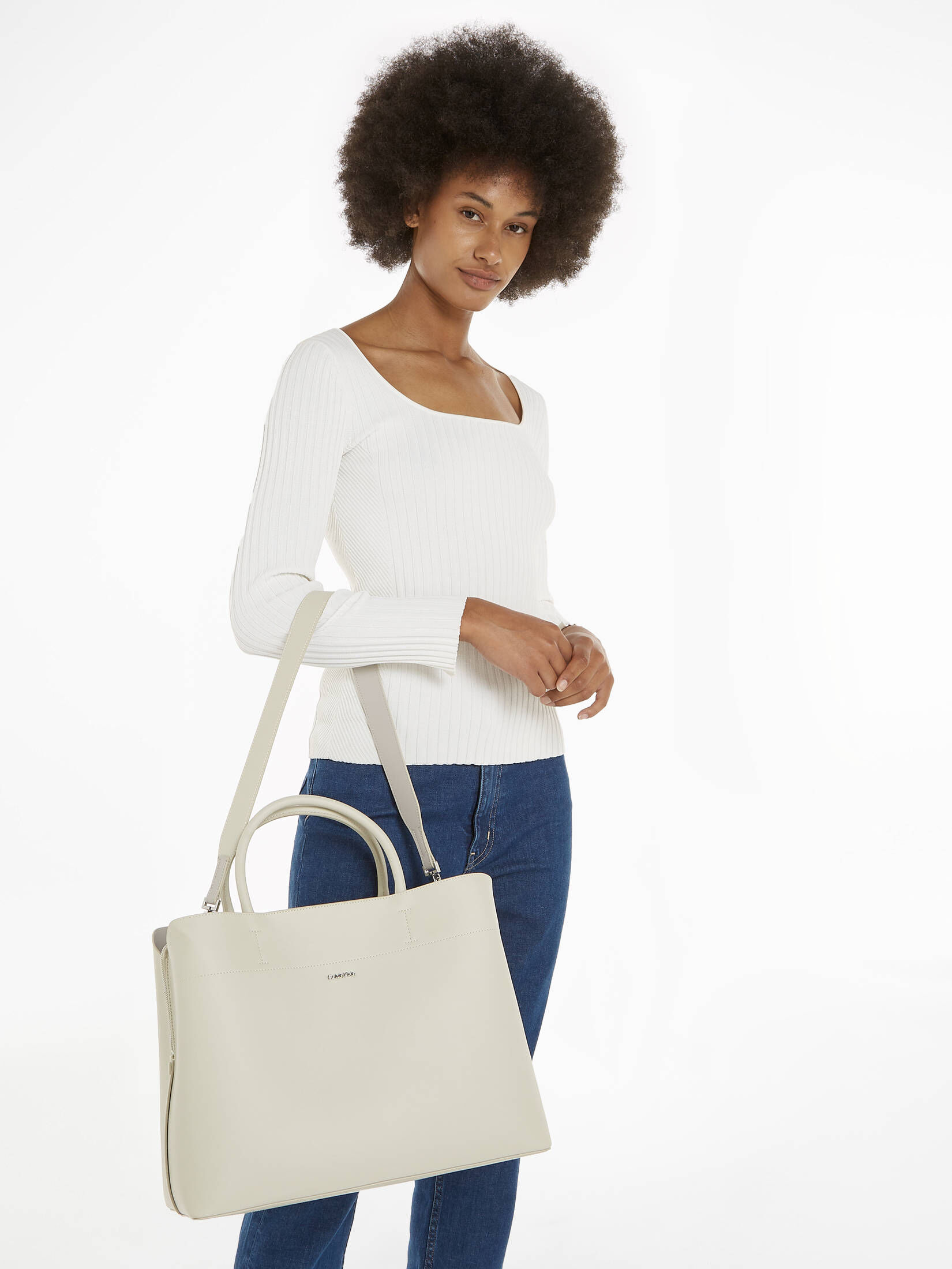 CALVIN KLEIN| Damen Handtasche BUSINESS LARGE TOTE