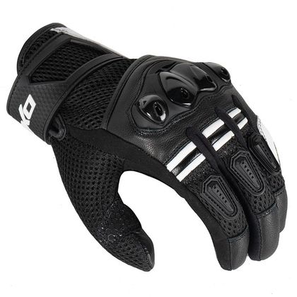 Gants DXR POKER - Noir / Blanc