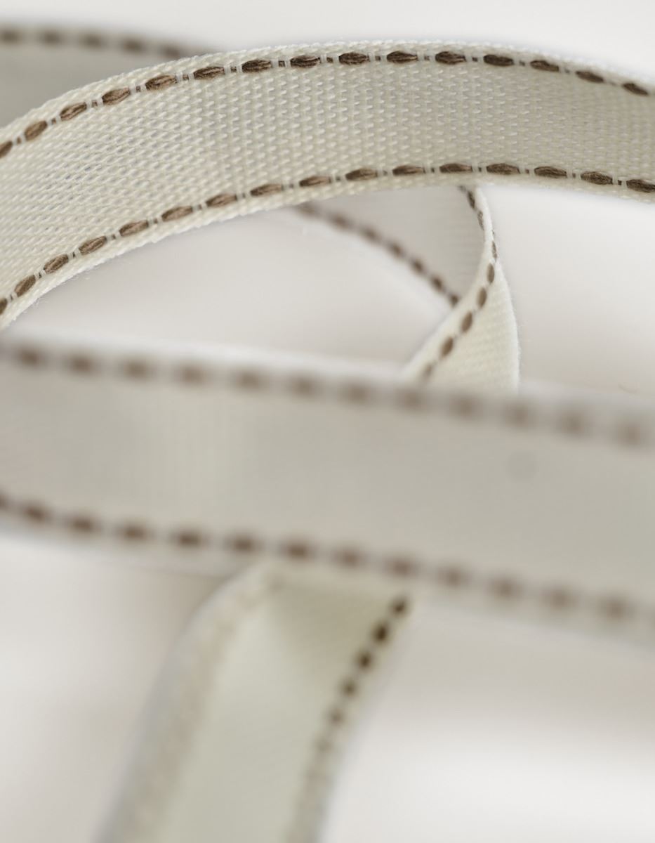 Bånd multi beige - 1,6cm x 3 m