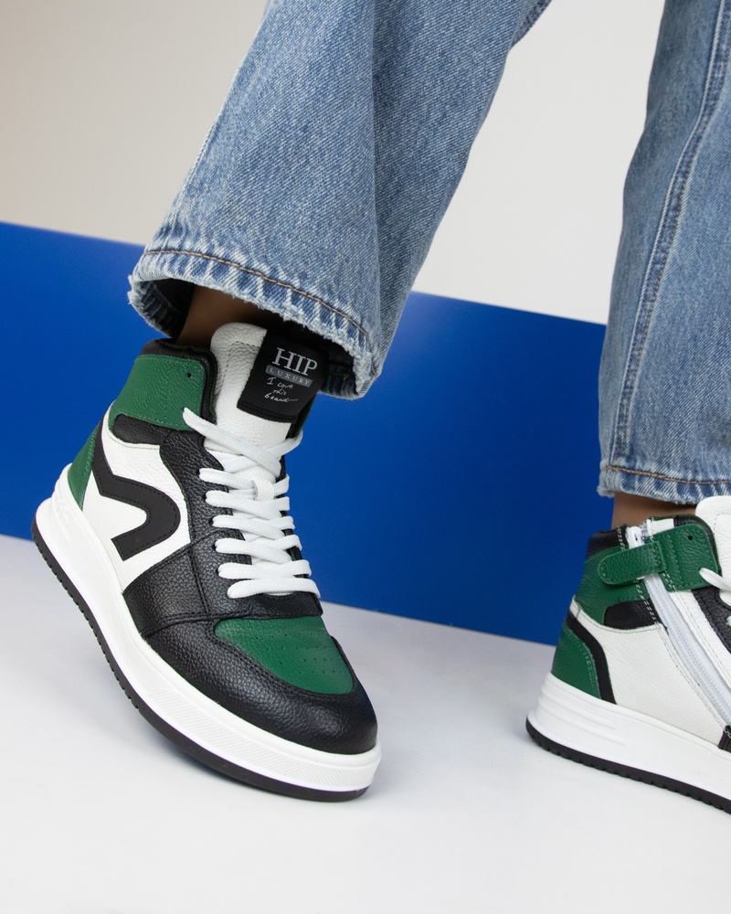 HIP Hoge sneakers  - groen