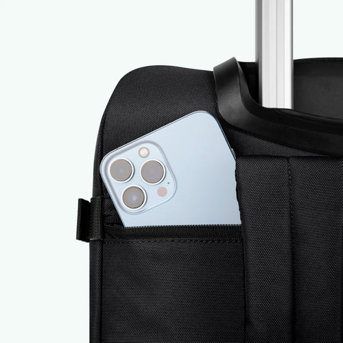 Valise souple 2 roues small Berlin noir