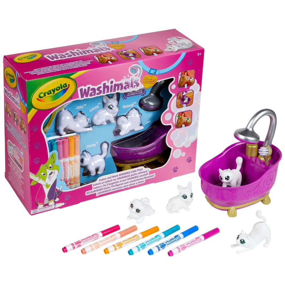 Crayola Washimals Haustier-Badewannenset