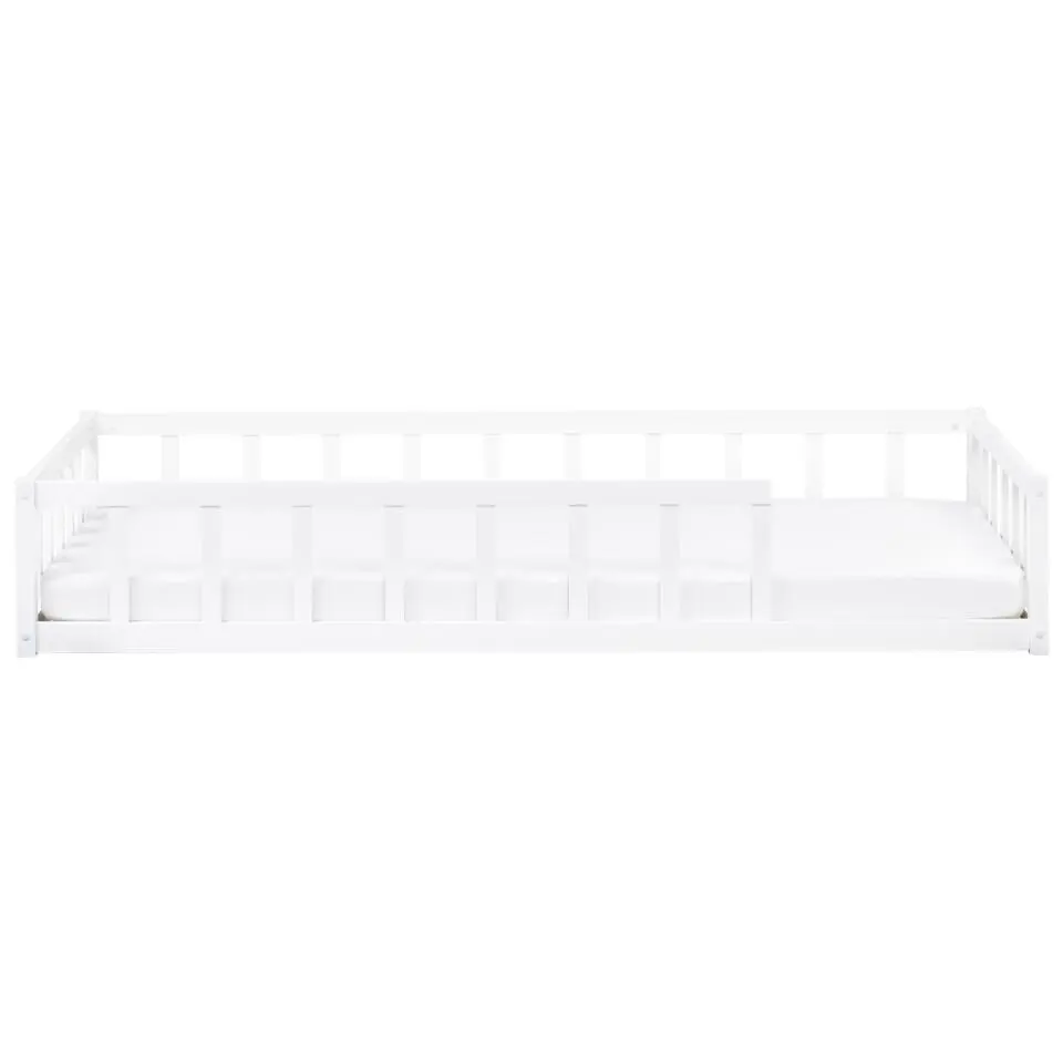 MEYMAC - Kinderbed - Wit - 90 x 200 cm - Dennenhout