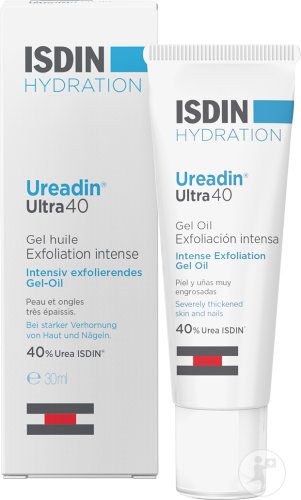 Isdin Ureadin Ultra40 Gel Huile Exfoliation Intense 30ml