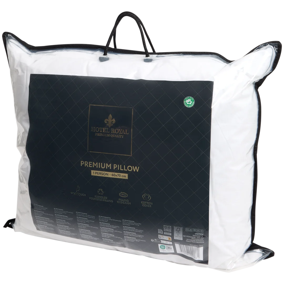 Hotel Royal luxe hoofdkussen 60 x 70 cm