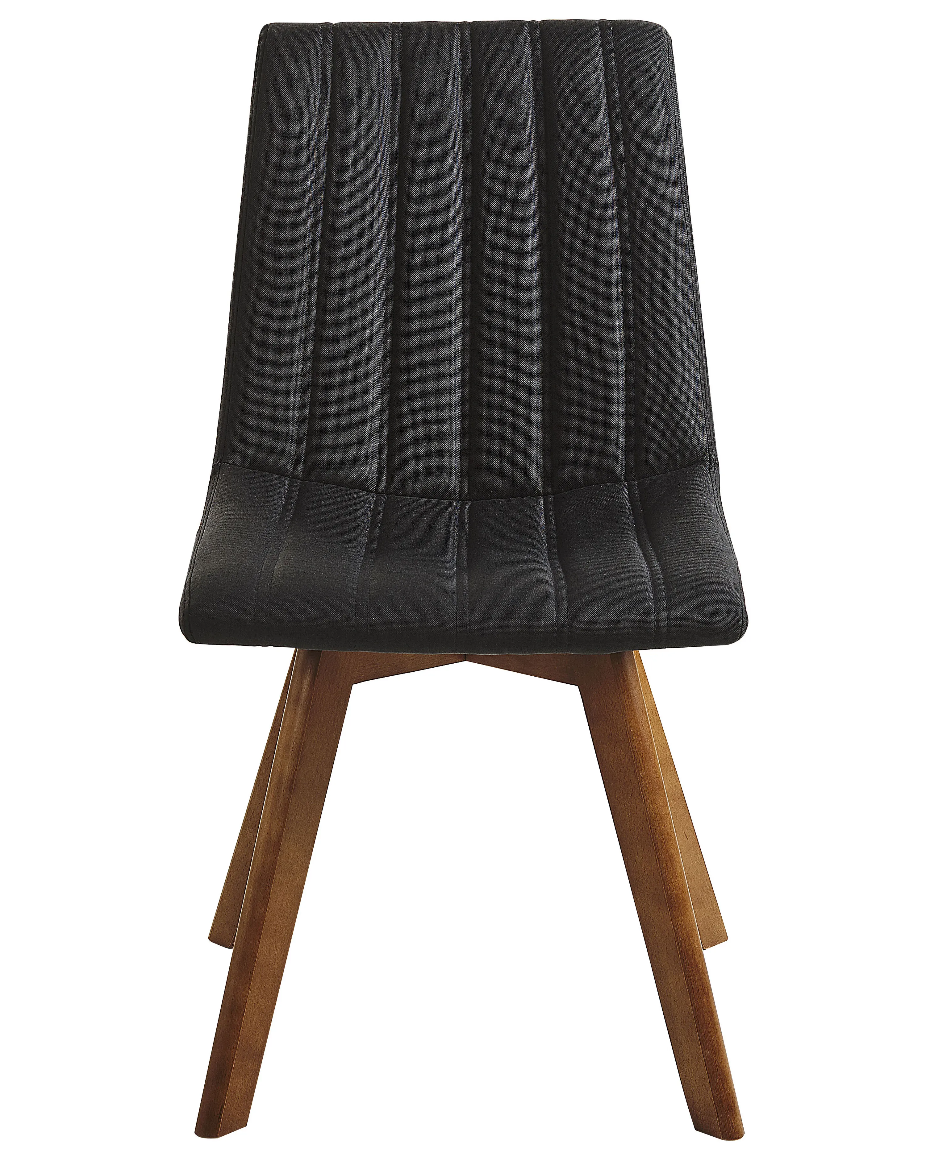 Set van 2 eetkamerstoelen CALGARY Zwart