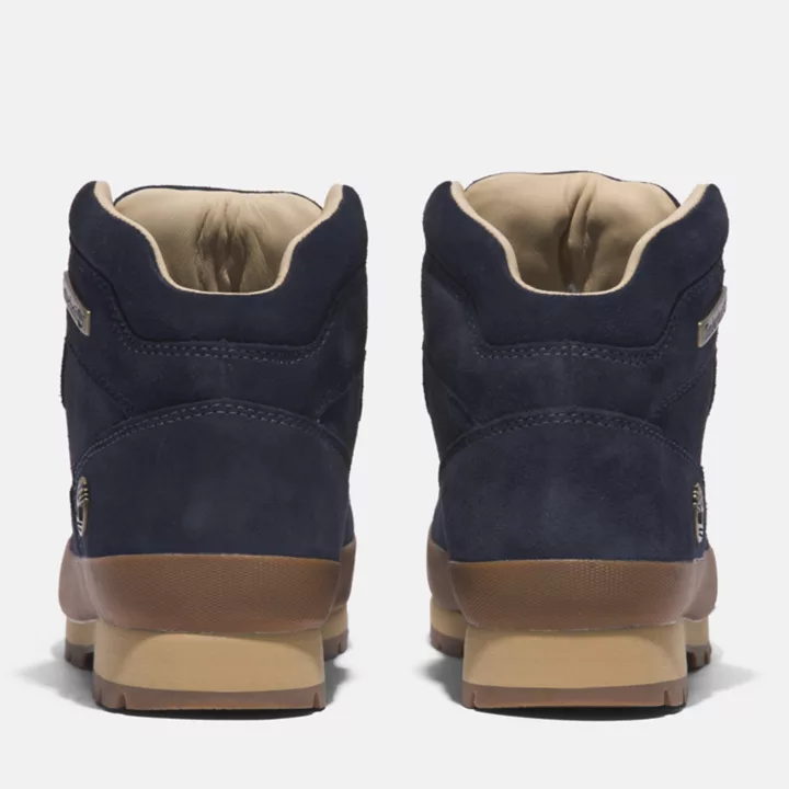 Chaussure de randonnée Euro Hiker Timberland C.F. Stead Indigo Suede pour homme en bleu foncé