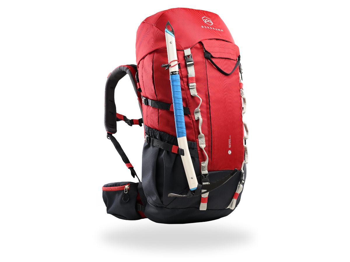NORDKAMM Antares Trek & Travel 50 liter rugzak - Red