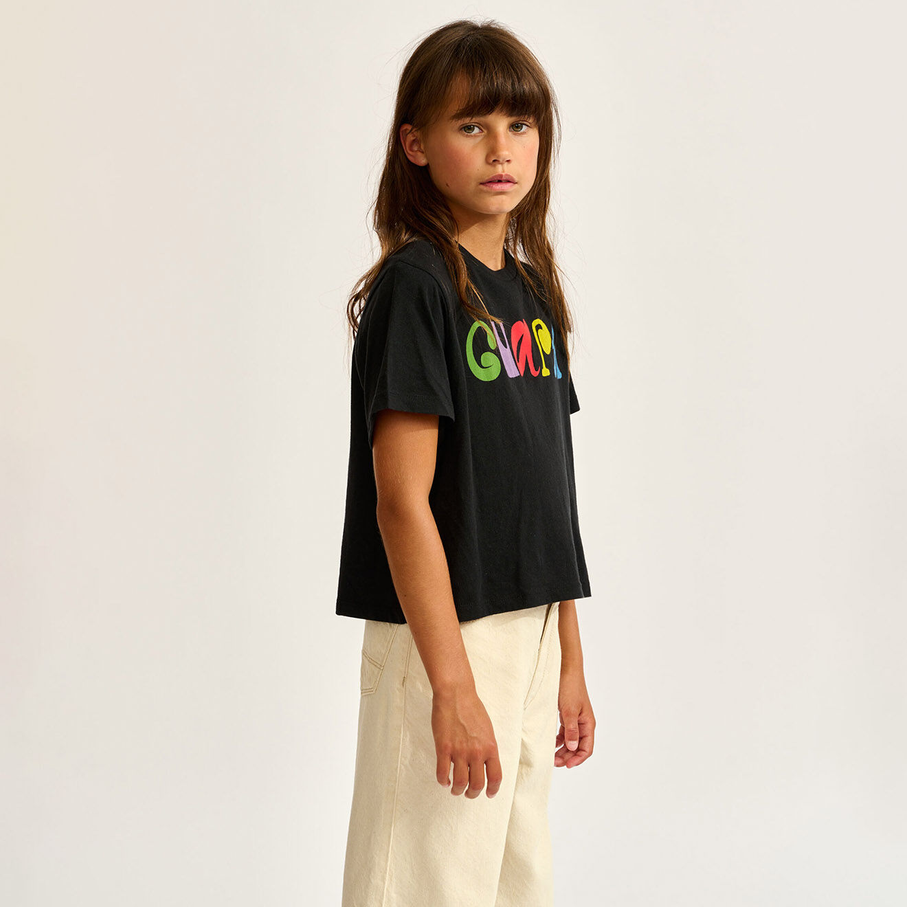 Bellerose T-Shirt 100% Coton Bio Argi noir