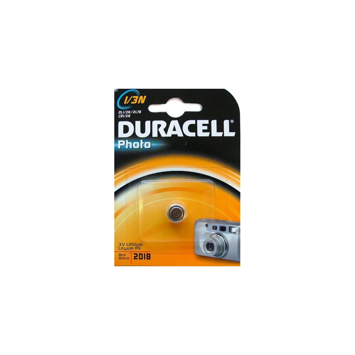 Duracell fotobatteri 1/3N