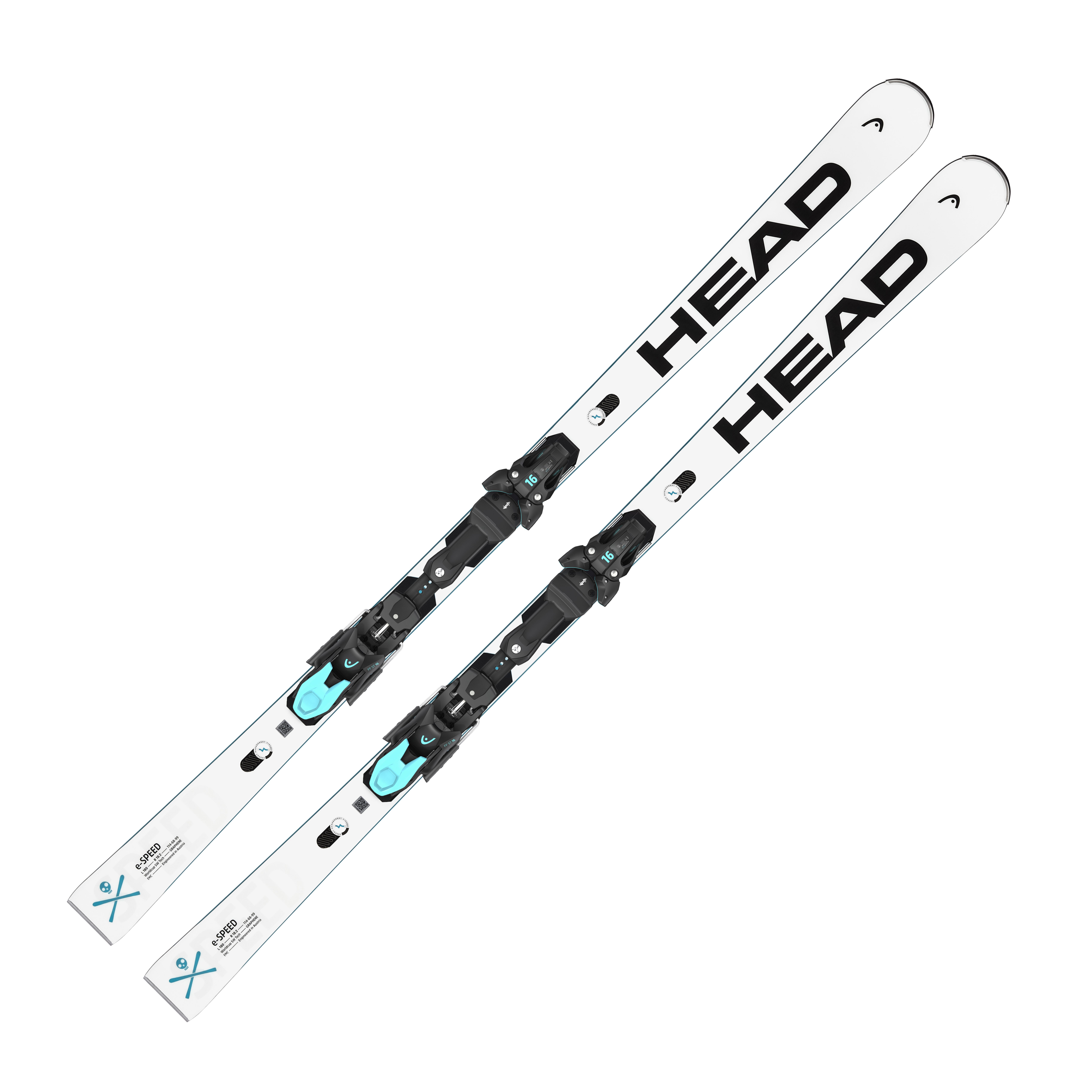 Head Worldcup Rebels e-Speed 2023/24 - 175 Head FREEFLEX 11 GW black/blue (DIN 3-11)