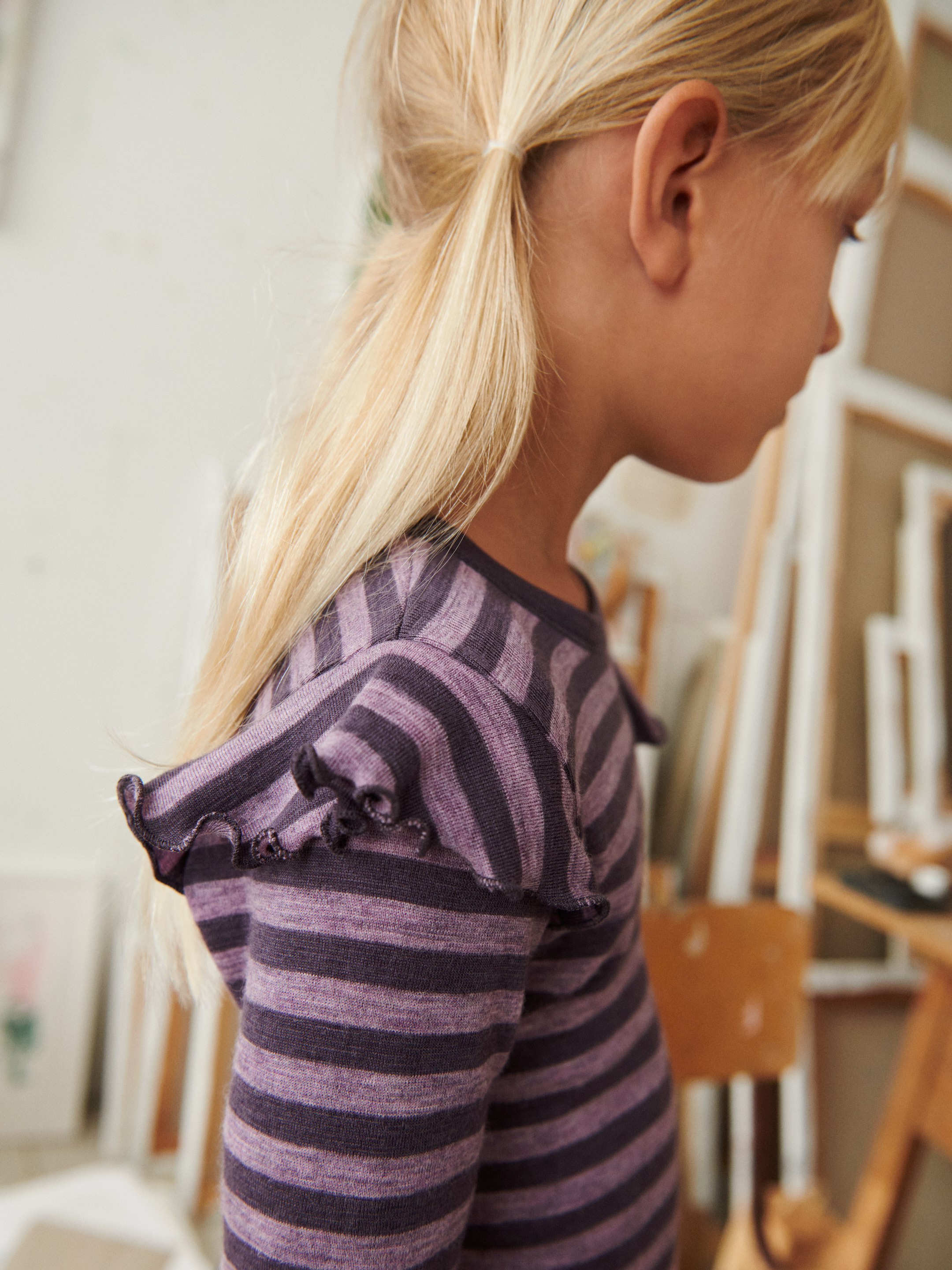 Shirt van merinowol voor kinderen