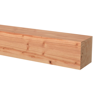 Tuinpaal vierkant Douglas ca. 12 x 12 cm, lengte ca. 300 cm