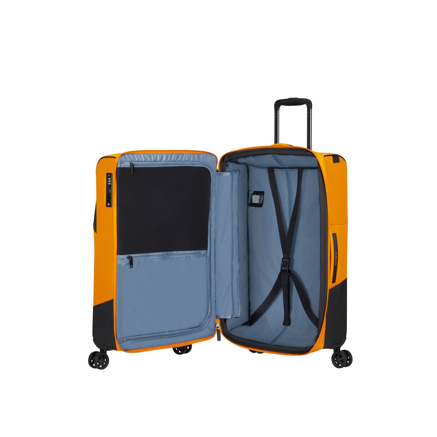 Samsonite BIZ2GO TRVL Spinner 66 DF Expandable radiant yellow