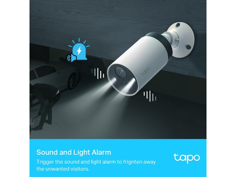 TP-Link Netzwerkkamera Tapo C420S2 Set 2×Tapo C420   1×Tapo Smart Wire-Free Security Camera System, 2-Kamera System