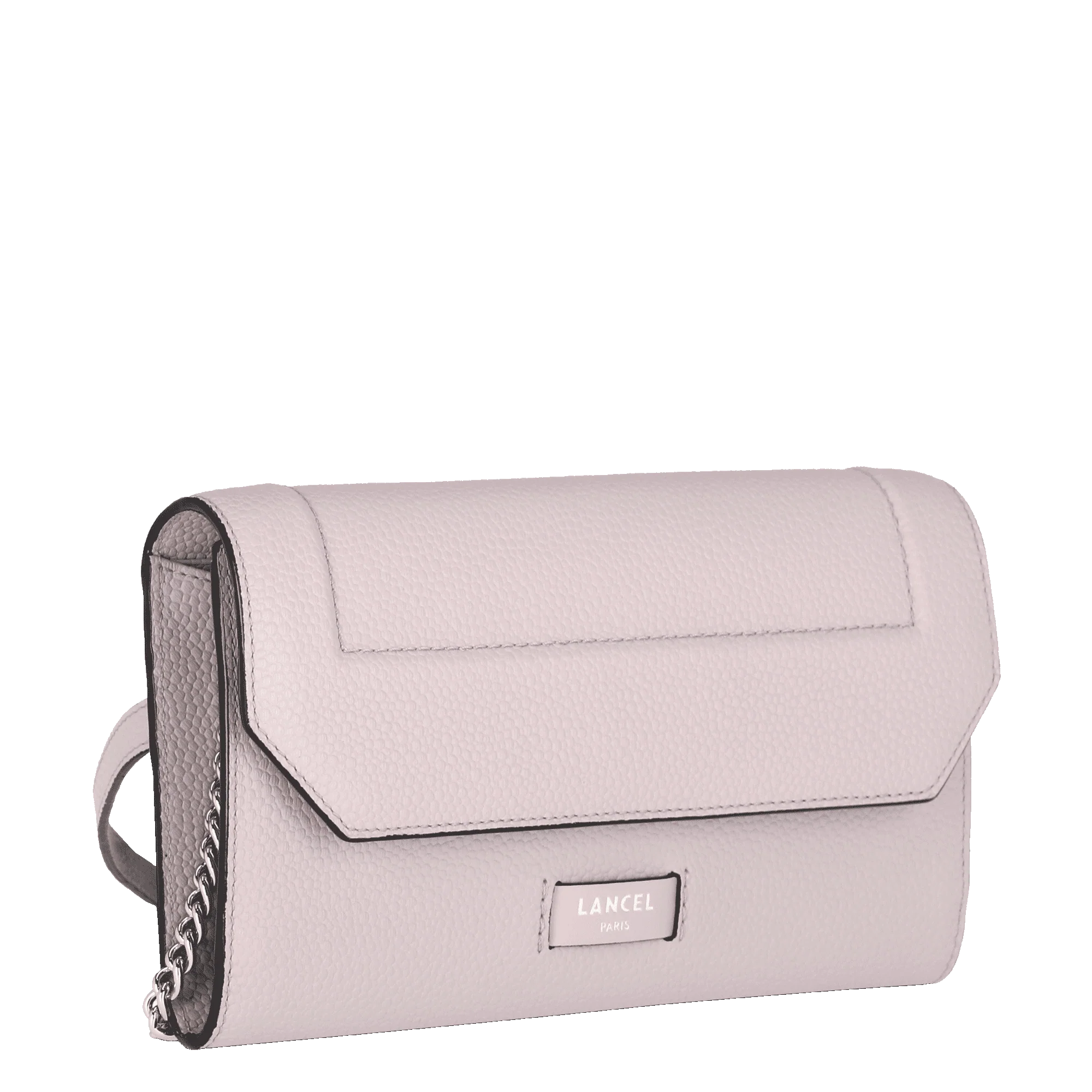 Portefeuille chaîne Ninon de Lancel-Gris Mauve