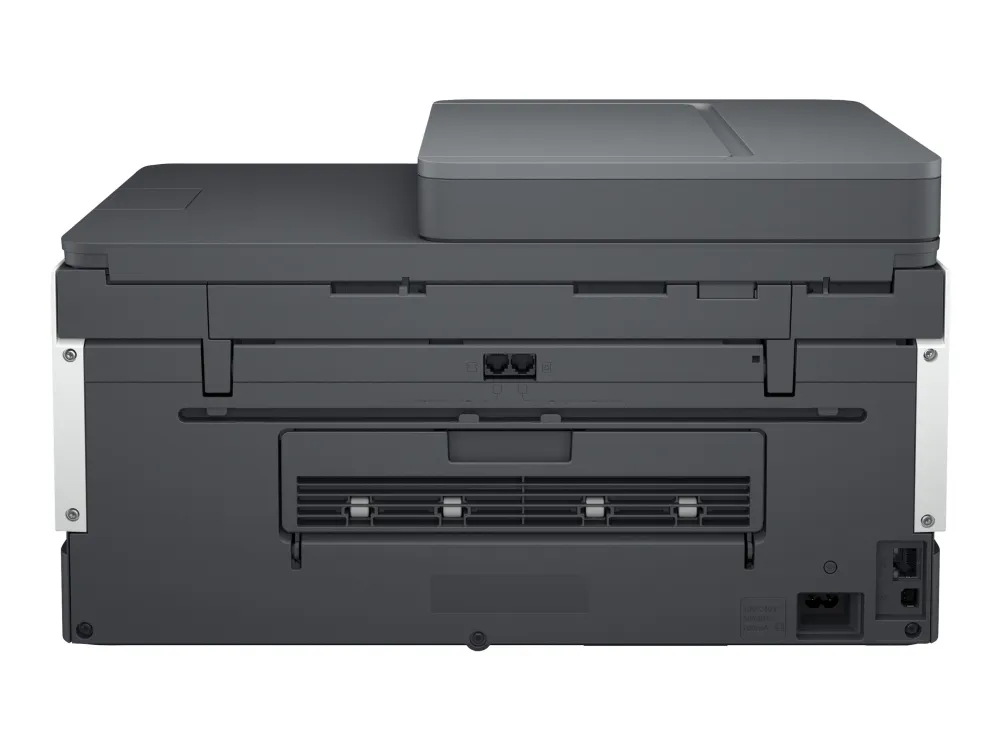 HP Smart Tank 7605 All-in-One - Multifunktionsprinter - farve - blækprinter - kan genopfyldes - Letter A (216 x 279 mm)/A4 (210 x 297 mm) (original) - A4/Legal (medie) - op til 13 spm (kopiering) - op til 15 spm (udskriver) - 250 ark - USB 2.0, Wi-Fi