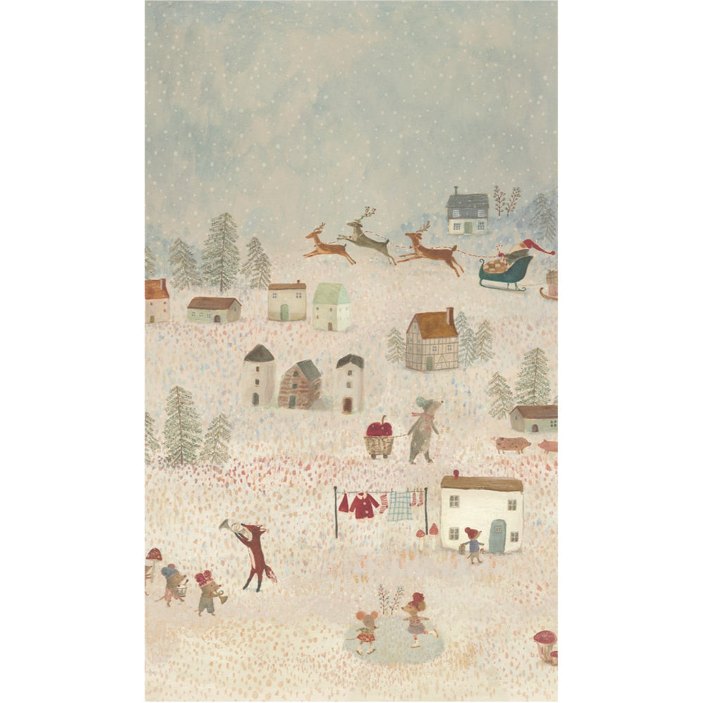 Køb Maileg Gavepapir, 10 M - Santa Is Coming