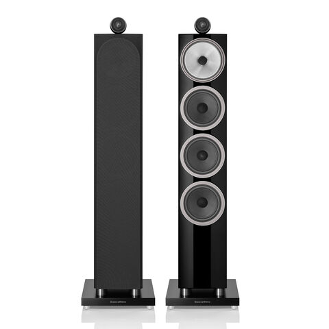 Bowers & Wilkins 702 S3 – exclusieve topluidspreker met subliem geluid Hoogglans zwart