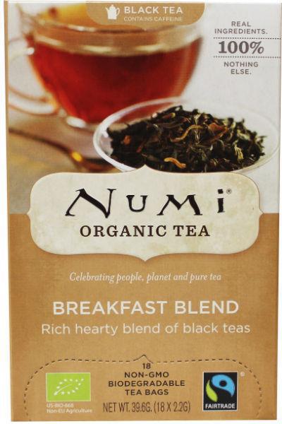 Numi Zwarte thee morning rise break 18bt