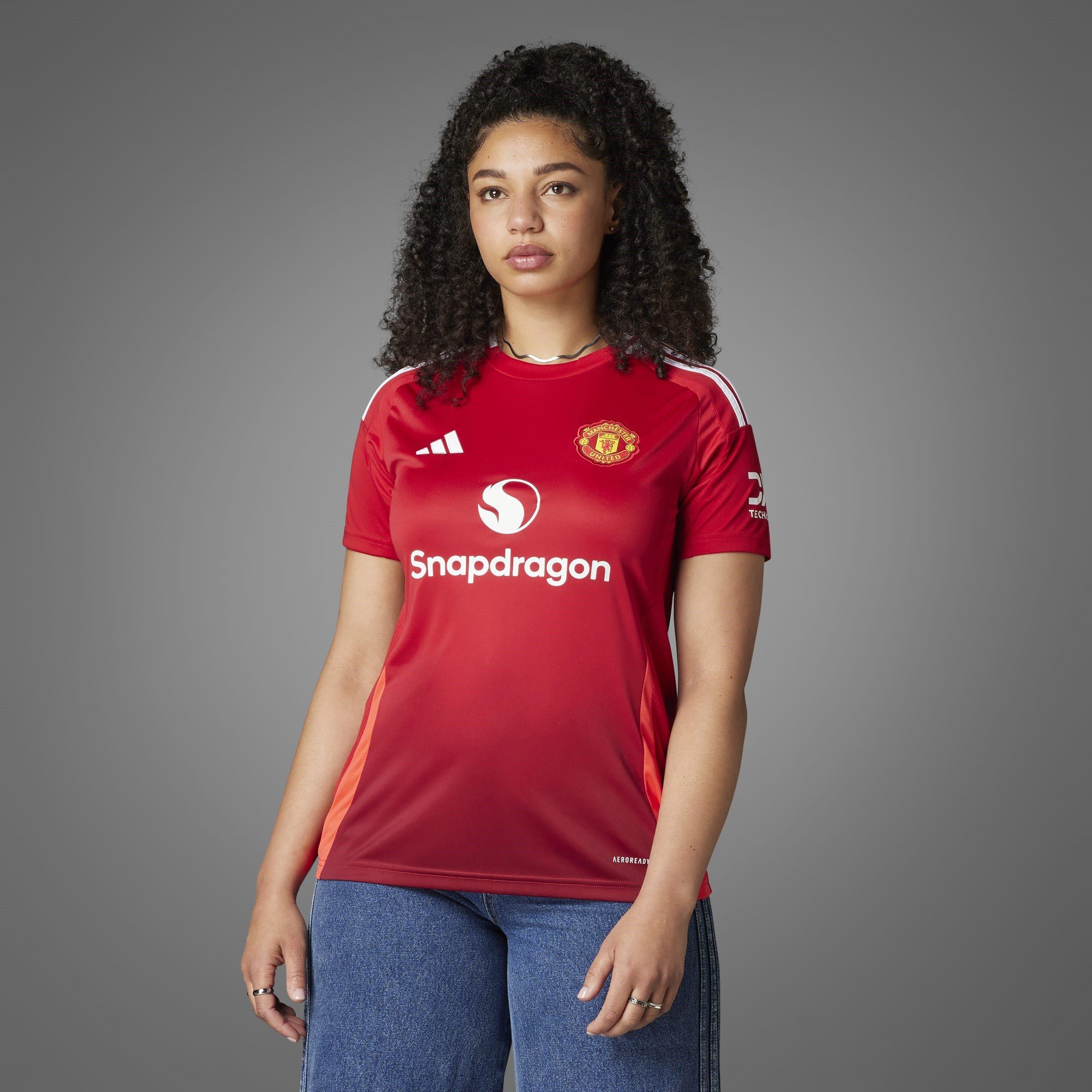 adidas Manchester United Home Shirt 2024 2025 Womens