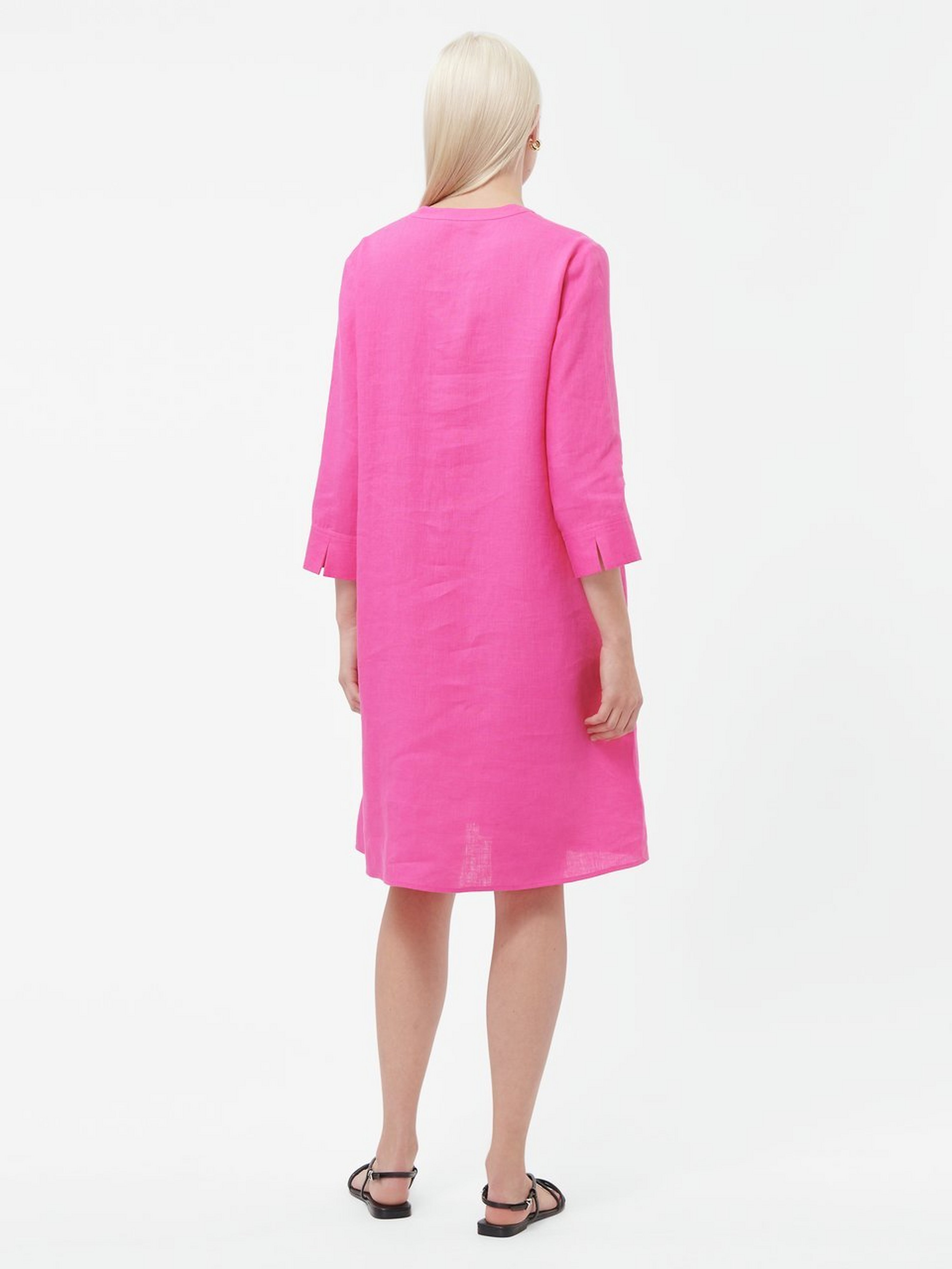Kleid aus 100% Leinen