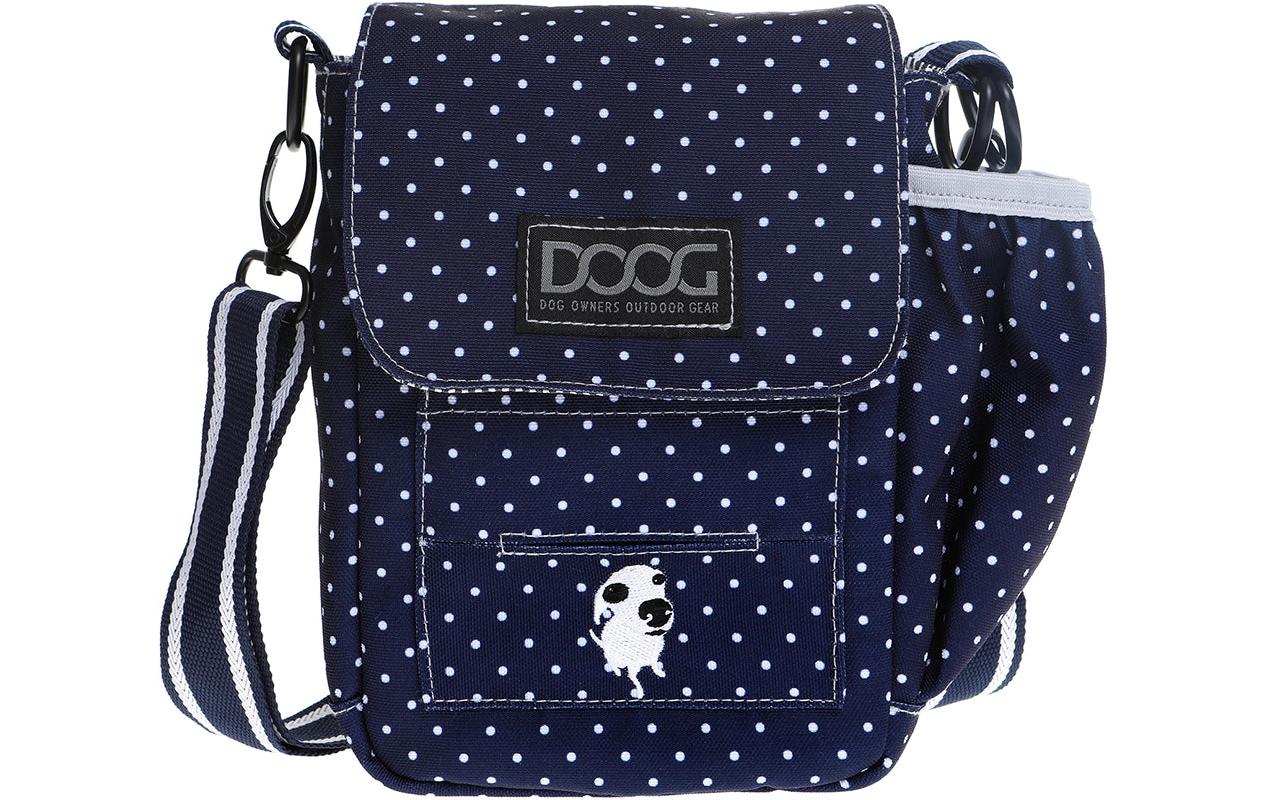 Shoulder Bag Stella Navy / Polka DotsHunde-Walking-Tasche