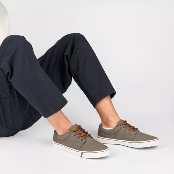 Baskets VERT DENIM SIDE