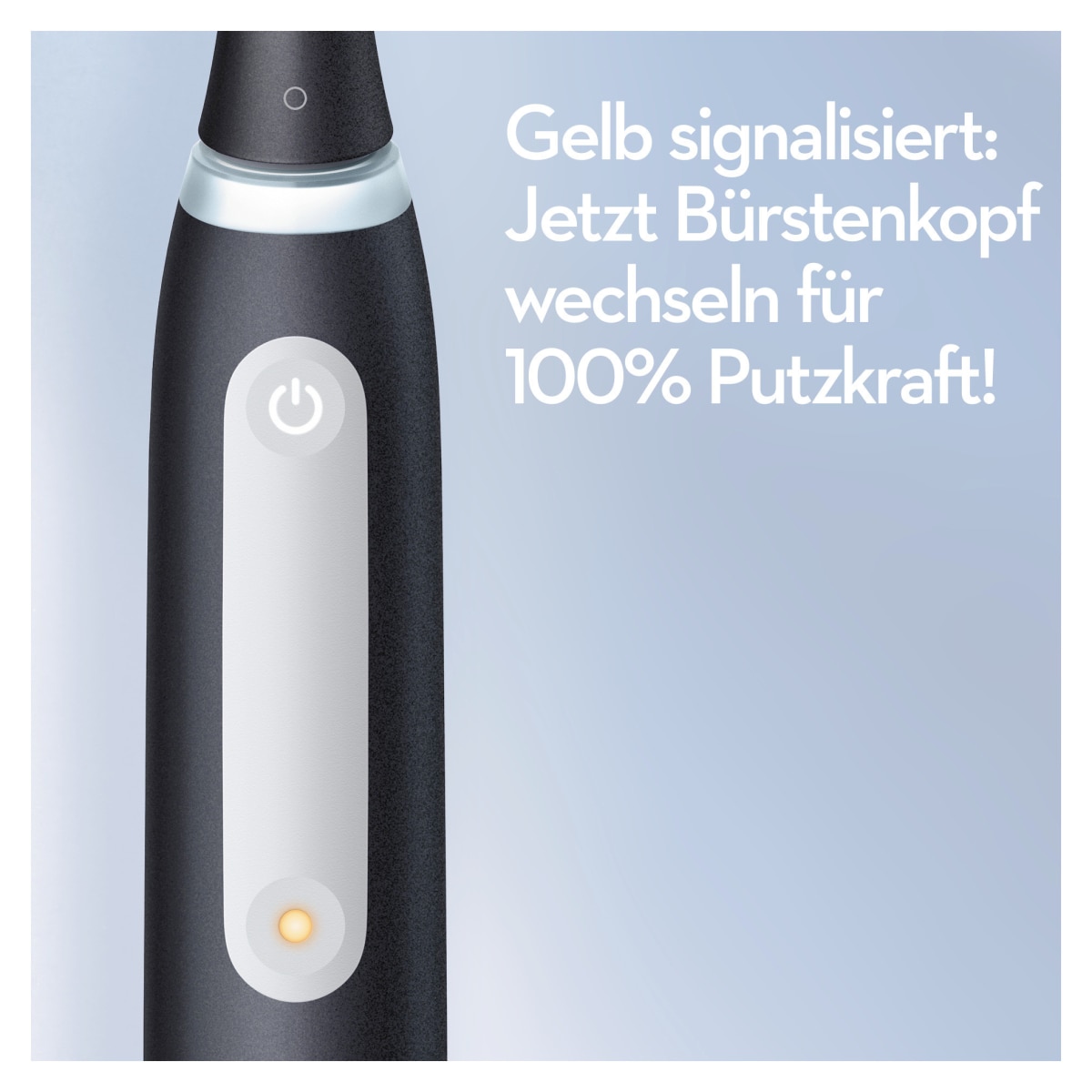Oral-B iO Series 4, elektrische Zahnbürste mit Magnet-Technologie, 4 Putzmodi, Reiseetui, Matt Black